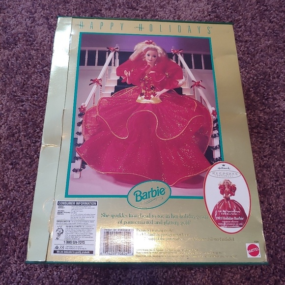 NIB 1993 Special Edition Holiday‎ Barbie - Picture 4 of 5